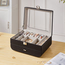 Sheonly Stylish Jewellery Storage Box with Watch Slots