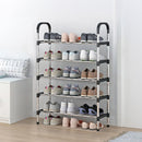 Livingandhome 5-Tier Stackable Shoe Rack Organizer