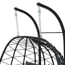 Breeins 2-Seater Swing Hanging Egg Chair With Metal Stand