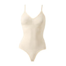 Tummy Control Seamless Racerback Sculpting Shapewear Bodysuit Top