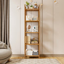 Cottonfy UK Bamboo Wood Bookshelf