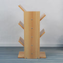 Livingandhome Rustic Standing Tree Bookshelf