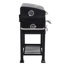 Outdoor Portable Charcoal BBQ Grill Barbecue Trolley