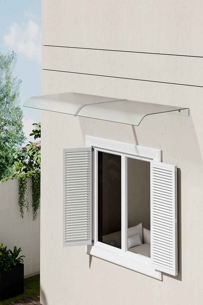 Breeins Frosted Window Door Awning Canopy