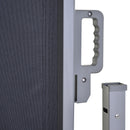 Livingandhome Outdoor Retractable Privacy Side Awning