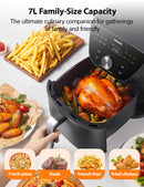 Lifeideas 7.4L Air Fryer With Touch Screen