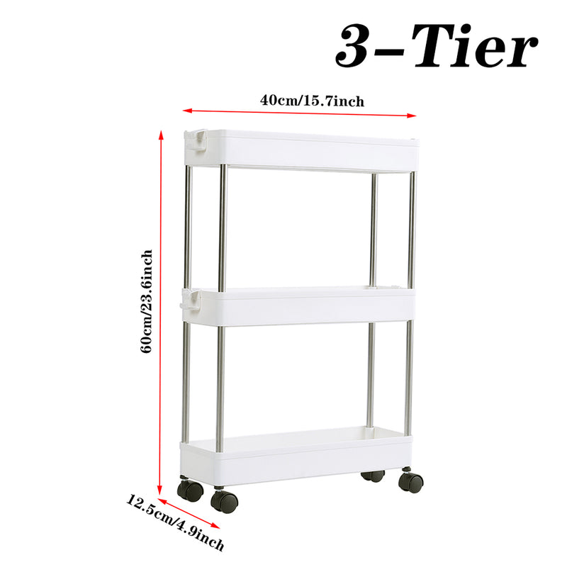 Lifeideas Standing 3-Tier Corner Storage Rack Shelf