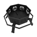 Breeins Heavy Duty Wood Burning Octagonal Fire Pit