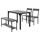 Livingandhome Dining Table Set for 4