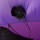 5ft Halloween Witch Driving A Car With Horror Frankenstein, Black Cat And Jack-o'-lantern Inflatable With Build-In LED