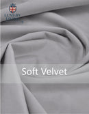 Triple Woven Blackout Velvet Ring Top Curtains with Cascading Diamante Studs Silver