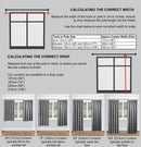 Enhanced Living Goodwood Bronze Thermal, Energy Saving, Dimout Eyelet Curtains with Wave Pattern - Pair