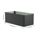 Breeins Metal Raised Garden Bed