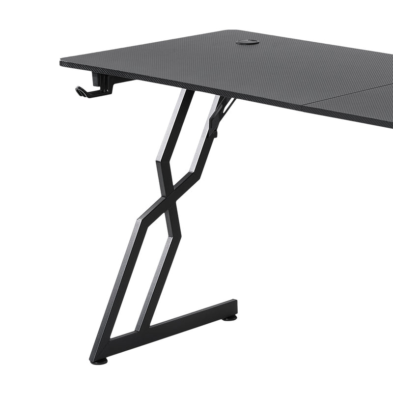 Livingandhome Durable Gaming Table with Cup Holder