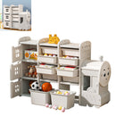Kidkid Cute Train Shape Toys Storage Rack
