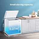 COMFEE 99L Freestanding Chest Freezer with Digital Temperature Control