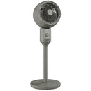HOMCOM 9" Pedestal Cooling Fan With Adjustable Speed, Grey