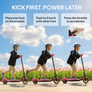 SPORTNOW Electric Scooter, Lightweight E Scooter With LED Display, Pink