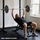 SPORTNOW 2 x Olympic Weight Plates, Weight Plate Discs with Tri-Grips