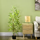 Artificial Plant Bamboo Artificial Tree Height 120 cm with Pot