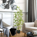 Artificial Plant Bamboo Artificial Tree Height 120 cm with Pot