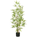 Artificial Plant Bamboo Artificial Tree Height 120 cm with Pot