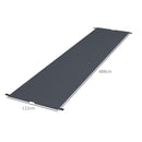 Outsunny 2Pcs Pergola Replacement Canopy, 4.9 X 1.2m, UV Protection, Dark Grey