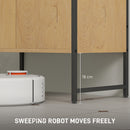 HOMCOM Bathroom Under Sink Cabinet for Basin without or with Pedestal