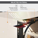 Outsunny Outdoor Pergola Garden Sun Shade Patio Canopy Shelter