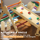 AIYAPLAY 5 in 1 Toddler Climbing Frame with Ramp, Arch, for 18-48 Months
