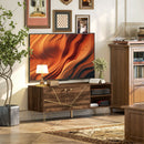 HOMCOM TV Stand Cabinet 130cm TV Unit w/ Adjustable Shelves for Living Room