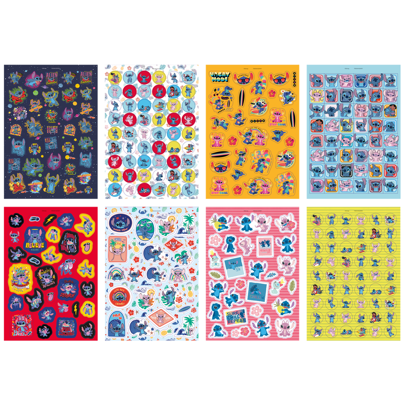 Stitch - Glitter Sticker Book