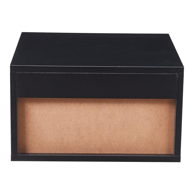 Livingandhome Floating Bedroom Nightstand with Drawers