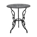 Breeins 3pcs Cast Aluminum Outdoor Bistro Dining Set