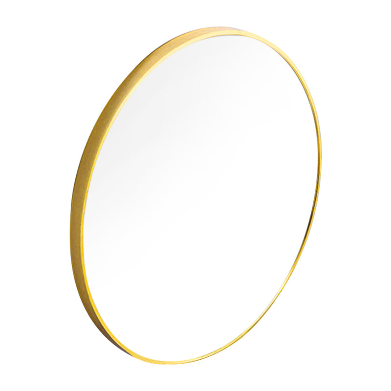 Livingandhome Nordic Round Bathroom Wall Mirror