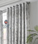 Fiji Jacquard Ring Top Curtains