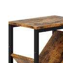 Livingandhome 9-Tier Floor Standing Tree Bookshelf Storage Rack