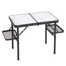 Breeins Portable Height Adjustable Camping Folding Table
