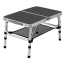 Breeins 60cm/90cm Folding Camping Table with Carrying Handle