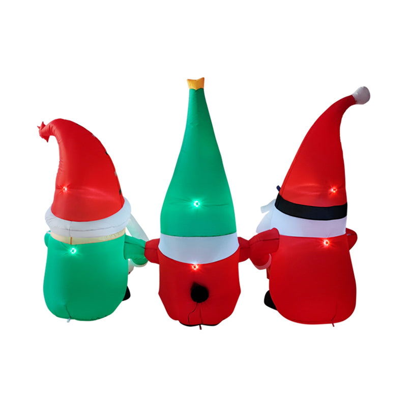 Lifeideas 2.1M Inflatable Christmas Gnome Gonk Decoration