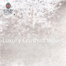 Crushed Velvet Lined Ring Top Curtains