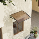 Breeins Outdoor Door Window Awning Canopy