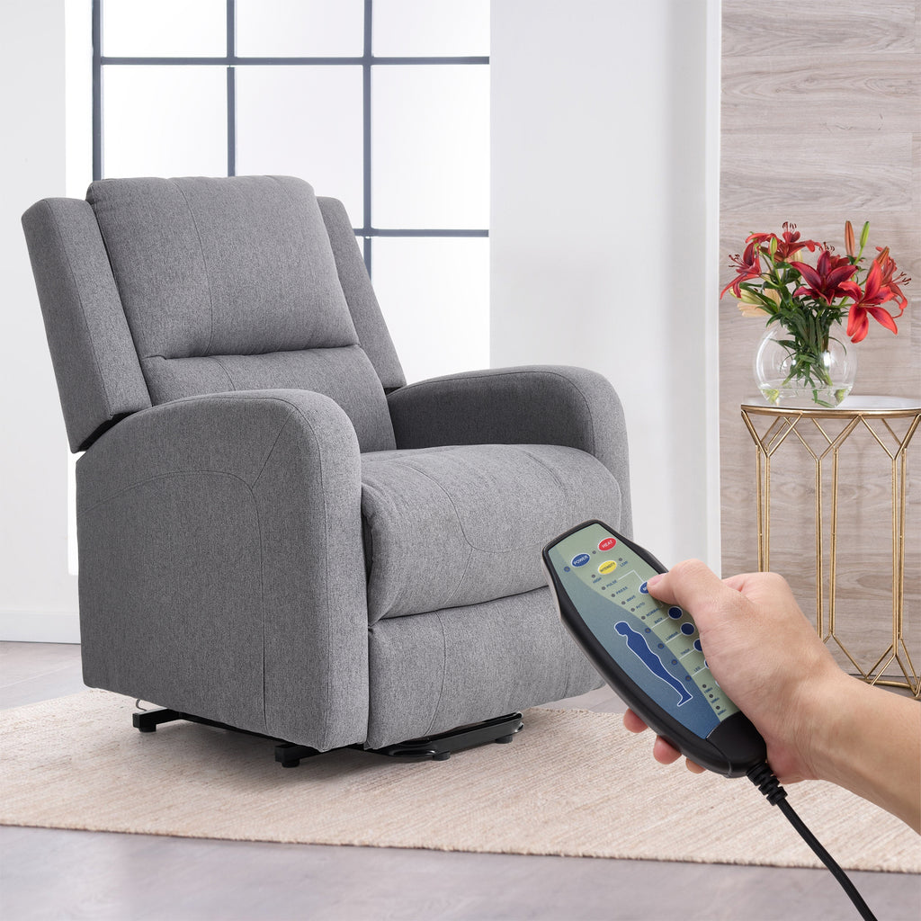 Livingandhome Adjustable Recliner Chair With Footrest