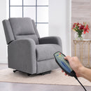 Livingandhome Adjustable Recliner Chair with Footrest