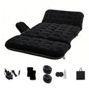 Breeins Inflatable Flocked Air Mattress with Car Air Pump