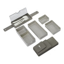 Lifeideas Bento-Style Plastic Lunch Box with Cutlery 3-Layer