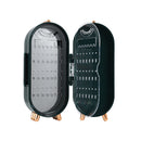 Sheonly Portable Dustproof Jewellery Box with Mirror