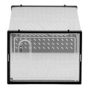 Livingandhome 12 Pack Plastic Shoe Storage Box