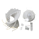 Cottonfy UK Stylish Flower Shape LED Ceiling Fan