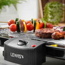 Lewis's Smokeless Electric Grill with Built in Drip Tray (2000W)